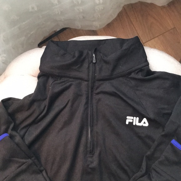 Fila Sport Performance Running Quarter Zip Top - Picture 5 of 8